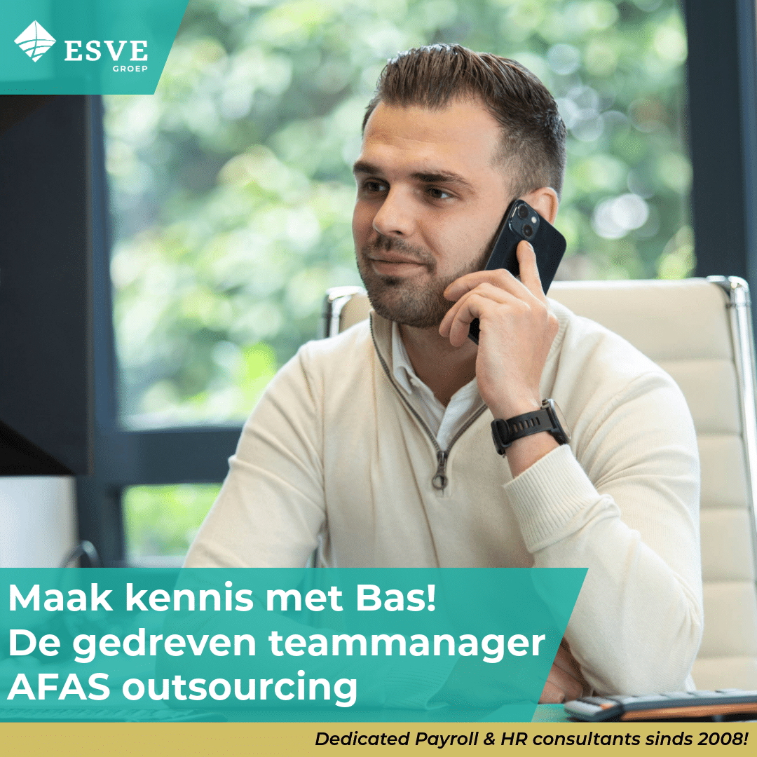 Maak kennis met Bas! De gedreven teammanager AFAS outsourcing